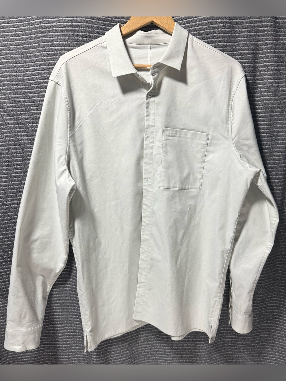 Lululemon Masons Peak Flannel Long Sleeve Shirt | MINT GREEN | XL